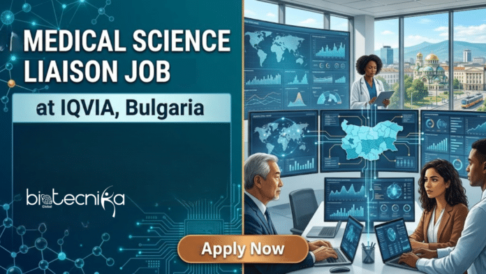 Medical Science Liaison Job at IQVIA, Bulgaria. Neuroscience Candidates, Apply Now. Focus on Stroke Care Optimization & Neurosciences.