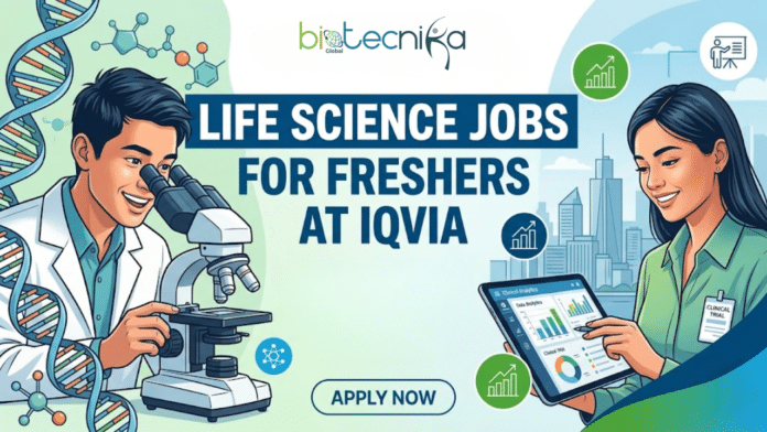 Life Science Jobs for Freshers at IQVIA. Apply Now For Project Management Analyst Role. Home-based roles in Hungary, Bulgaria, & Slovakia.