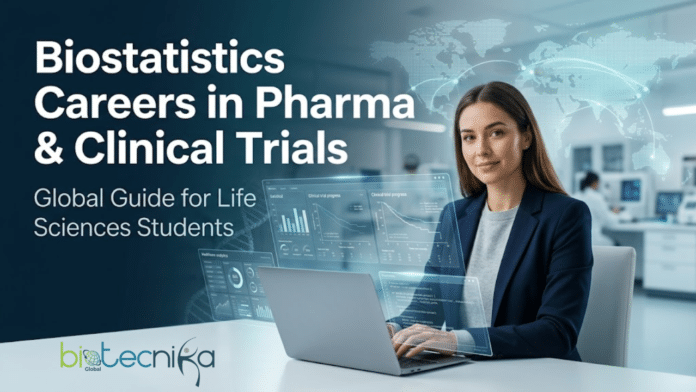 Explore Biostatistics Careers in Pharma & Clinical Trials. Discover Global Roles, Salaries, Top Countries, and Future Career Opportunities.