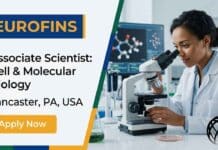 Scientist Job at Eurofins, USA | Launch Your Career as an Associate Scientist in Cell & Molecular Biology Scientist job opportunity at Eurofins for an Associate Scientist: Cell & Molecular Biology in Lancaster, PA. Explore Eurofins careers, qualifications, responsibilities, and benefits.