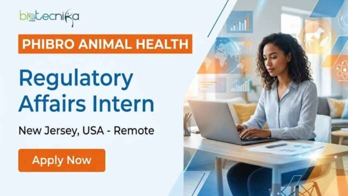 Apply for the Regulatory Affairs Intern position at Phibro Animal Health. Explore this remote job in the US and gain experience in animal health regulatory affairs, FDA submissions, and regulatory operations.