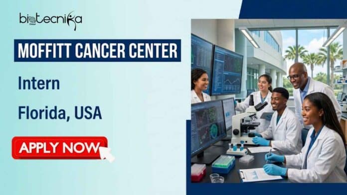 Apply for a Life Sciences Intern position at Moffitt Cancer Center in Tampa, Florida. Explore Moffitt careers and gain experience in healthcare innovation and industry alliances.
