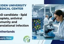 PhD Position at Leiden University Medical Center, Netherlands | Biotech Candidates, Apply Online Apply for a PhD Position at Leiden University Medical Center (LUMC), Netherlands, focusing on lipid droplets, antiviral immunity, and translational infection models. Explore this exciting biotech job today.