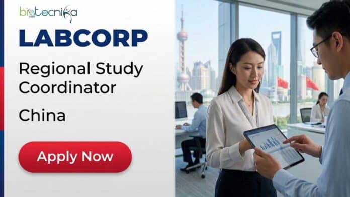Apply for a Life Sciences Job as a Regional Study Coordinator at Labcorp China. Explore Labcorp careers, job responsibilities, qualifications, and clinical research opportunities in China.
