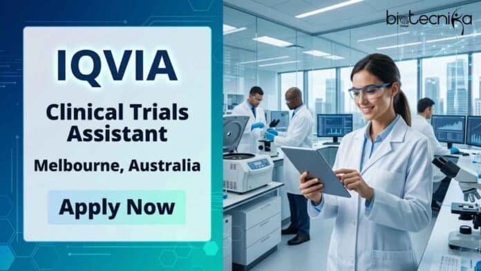 CTA job at IQVIA in Melbourne, Australia. Apply for the Clinical Trials Assistant role and explore exciting IQVIA careers and clinical research opportunities.
