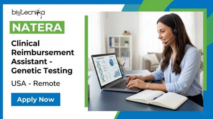 Apply for a Life Sciences Job as a Clinical Reimbursement Assistant – Genetic Testing at Natera. Explore this remote job in the US and start your healthcare operations career today.