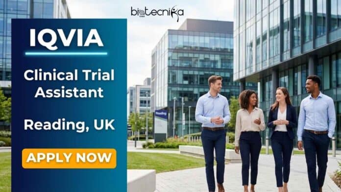 CTA job at IQVIA in Reading, UK. Explore this Clinical Trials Assistant II opportunity, key responsibilities, qualifications, and career growth in clinical research.