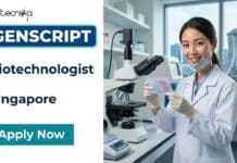 Biotechnologist Opportunity at GenScript, Singapore | Apply Online Apply for a Biotechnologist position at GenScript Singapore. Explore GenScript careers, gene synthesis troubleshooting, order management responsibilities, qualifications, and biotechnology opportunities in Singapore.