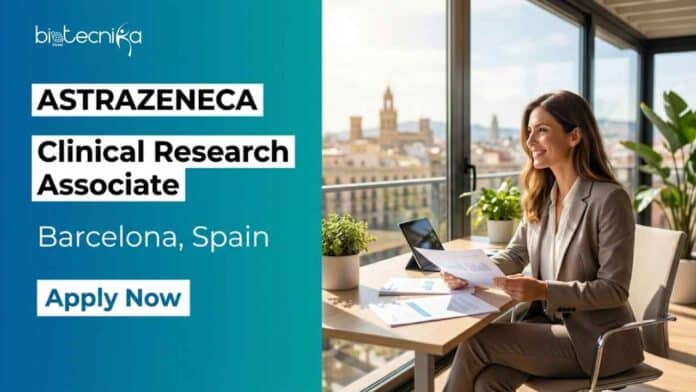 Research associate job at AstraZeneca in Barcelona, Spain. Apply for the Clinical Research Associate position and contribute to global clinical research and study management.