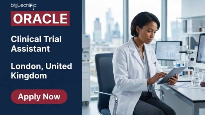 Freshers clinical job opportunity at Oracle UK for a Clinical Trial Assistant – Observational Studies. Explore responsibilities, qualifications, location, and Oracle careers in clinical research.