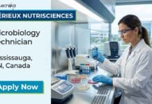 Microbiology Job in Canada | Apply & Join Mérieux NutriSciences | Earn $19 per hour Explore a microbiology job in Canada with Mérieux NutriSciences. Apply for the Microbiology Technician position in Mississauga, ON, and advance your laboratory career.