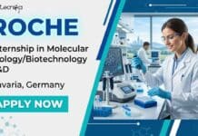 Biotech Internship at Roche | Opportunity in Germany | Apply Online Apply for a biotech internship at Roche in Germany. Gain hands-on experience in molecular biology, biotechnology R&D, assay development, and diagnostics innovation.