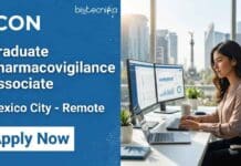 Remote Pharmacovigilance Job at ICON | Life Sciences Candidates, Apply Now Apply for a remote pharmacovigilance job with ICON in Mexico City. Join as a Graduate Pharmacovigilance Associate and start your career in drug safety and clinical research.
