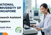 Research Assistant Job in NUS, Singapore | Apply Online Apply for a Research Assistant Job at Duke-NUS Medical School, Singapore. Work on neuroscience research involving molecular biology, cell culture, and animal studies.