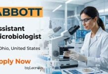 Microbiologist Job at Abbott, USA | Earn Up to $38.15/ hour | Apply Online Explore this Microbiologist Job at Abbott Nutrition in Columbus, Ohio. Learn about responsibilities, qualifications, salary, benefits, and career opportunities with Abbott Careers.