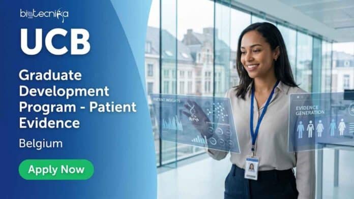 Apply for the Freshers Biotech Program at UCB Belgium through the Patient Evidence Graduate Development Program. Explore UCB careers and exciting job opportunities in Belgium.