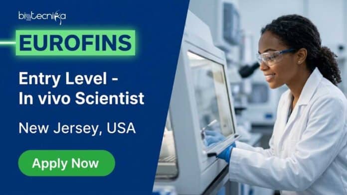 Apply for an Entry-Level Scientist Job at Eurofins in South Brunswick, NJ. Explore responsibilities, qualifications, salary, benefits, and career opportunities in the US.