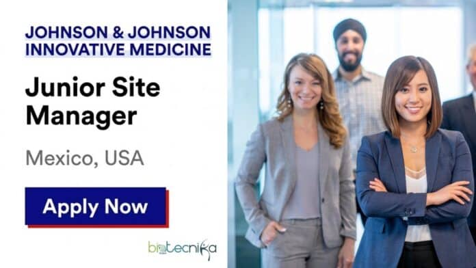 Apply for a Life Sciences Job as a Junior Site Manager at Johnson & Johnson Innovative Medicine in Mexico City, Mexico. Explore qualifications, responsibilities, and application details.