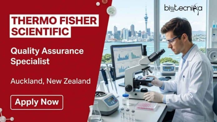 Apply for a QA Specialist Job at Thermo Fisher Scientific in Auckland, New Zealand. Explore responsibilities, qualifications, benefits, and career opportunities for freshers.