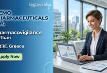 Pharmacovigilance Officer Job at DEMO Pharmaceuticals S.A., Greece | Advance Your Drug Safety Career Apply for a Pharmacovigilance Officer job in Greece with DEMO Pharmaceuticals S.A. Explore responsibilities, qualifications, and career opportunities in pharmacovigilance.