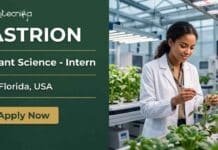 Plant Science Intern at Astrion in the US | Apply Now Apply for the Plant Science Intern position at Astrion in Florida. Explore this internship in US, job responsibilities, qualifications, company details, and Astrion careers.