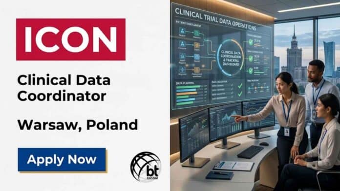 Clinical job at ICON Careers for Clinical Data Coordinator I in Warsaw, Poland. Apply for this hybrid job in Poland with opportunities in clinical data management.