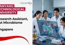 Research Assistant Job at NTU (LKCMedicine), Singapore | Apply Online Research assistant job at Nanyang Technological University (LKCMedicine), Singapore. Apply for a full-time gut microbiome research position under NTU careers.