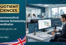 Life Sciences Job Opportunity at Quotient Sciences, UK | Apply Now Explore this life sciences job at Quotient Sciences for a Pharmaceutical Sciences Scheduling Coordinator in Nottingham, UK.