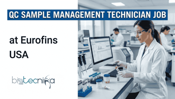 QC Job at Eurofins. Life Sciences Candidates, Apply Now & Earn Upto $23.50 per hour. Job Opportunity in the USA