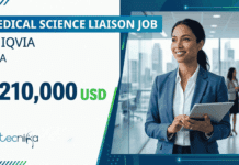 Medical Science Liaison Job at IQVIA, USA | Life Sciences Candidates, Apply Now & Earn $210,000 USD Medical Science Liaison Job at IQVIA. Life Sciences Candidates, Apply Now & Earn $210,000 USD. Job Opportunity in the USA.