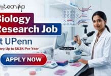 Freshers Biology Research Job at University of Pennsylvania | Apply & Earn Up to $63K/Year Biology Research Job at the University of Pennsylvania for a Research Specialist Job in Pennsylvania