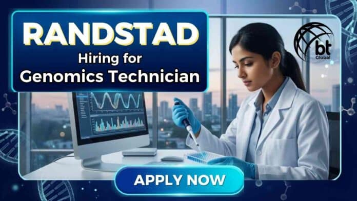 Genomics Technician role supporting NGS jobs in Germany
