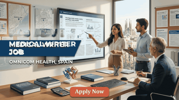 Medical Writer Job at Omnicom Health. Life Sciences Candidates, Apply Now. Job Opportunioty in Spain & Advance Your Scientific Career.