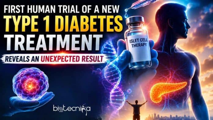 A new Type 1 Diabetes Treatment Using Gene-Edited Cells Helped a Patient Produce Insulin Again in a First-In-Human Clinical Trial.