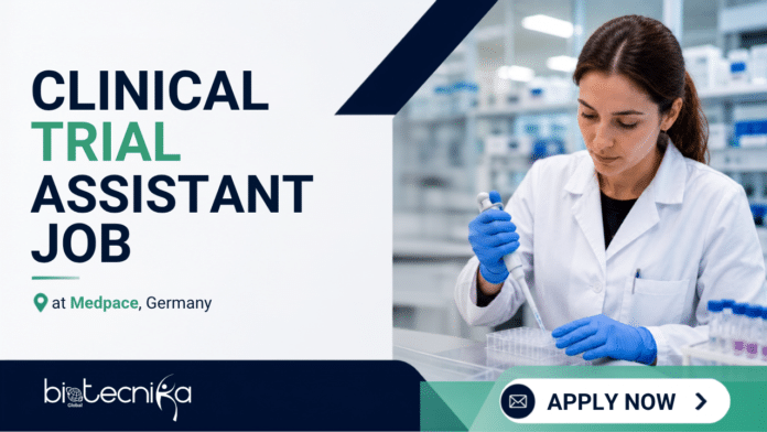 Clinical Trial Assistant Job at Medpace. Life Sciences Candidates, Apply Now. Clinical Research Job Opportunity in Germany.