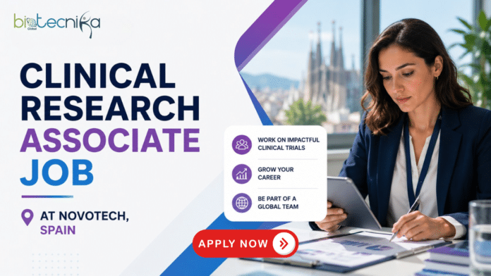 Clinical Research Associate Job at Novotech. Life Sciences Candidates, Apply Online & Earn EUR 35,000. Job Opportunity in Spain.