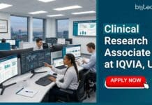Clinical Research Associate Job at IQVIA, UK | Opportunity For Life Sciences Candidates | Apply Now Clinical Research Associate Job at IQVIA. Life Sciences Candidates, Apply Now. Clinical Research Job at Multiple Places in the UK.