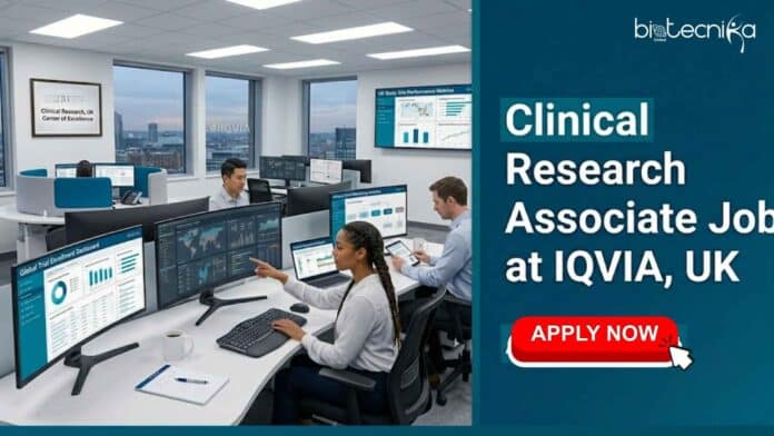 Clinical Research Associate Job at IQVIA. Life Sciences Candidates, Apply Now. Clinical Research Job at Multiple Places in the UK.
