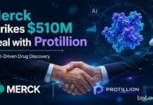 Protillion and Merck Sign Drug Discovery Deal Worth $510MÂ Drug discovery collaboration between Protillion Biosciences and Merck could reach $510 million to advance next-generation biologic therapies.
