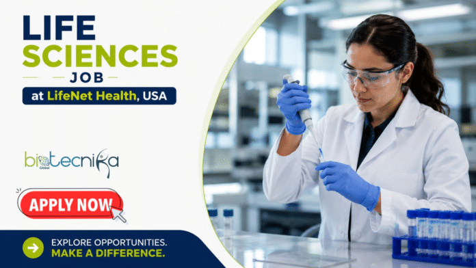 Life Sciences Job at LifeNet Health. Apply Now For Life Sciences Technician Role & Earn Upto $24.68 Per Hour. Job Opportunity in the USA.