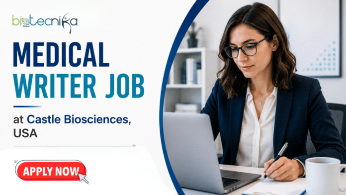 Medical Writer Job at Castle Biosciences. Life Sciences Candidates, Apply Now For R&D Medical Writer Role. Job Opportunity in the USA.