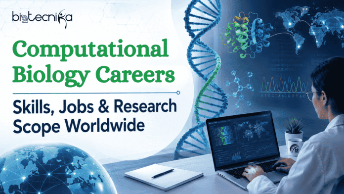 Computational Biology is Transforming Global Healthcare, AI, Genomics & Biotech Careers. Explore Skills, Jobs, and Future Scope Worldwide.