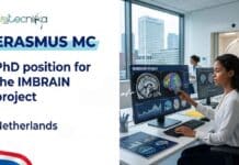 PhD Position at Erasmus MC, Netherlands | Join the IMBRAIN Research Project & Earn Upto €4,220 Apply for a PhD position at Erasmus MC, Netherlands, under the IMBRAIN Project. Explore eligibility, responsibilities, qualifications, salary, and application details.