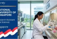 Life Sciences Research Job at National University of Singapore | Apply Now Apply for a life sciences research job at the National University of Singapore as a Research Assistant. Explore NUS careers, qualifications, responsibilities, location, and job details.