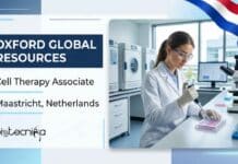Biotech Job Opportunity at Oxford Global Resources in Netherlands | Apply Now Biotech job opening for a Cell Therapy Associate at Oxford Global Resources in Maastricht, Netherlands. Apply for Oxford careers in advanced cell therapy manufacturing.