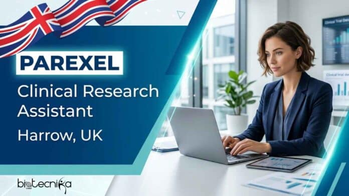 Clinical research job at Parexel in Harrow, UK. Apply for the Clinical Research Assistant role and explore rewarding Parexel careers in life sciences.