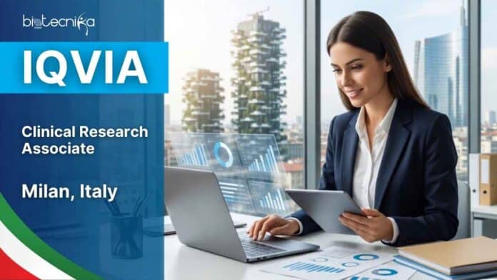 Clinical Research Job at IQVIA | Apply for a CRA Role in Italy