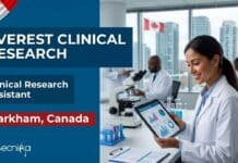 Clinical Research Job at Everest Clinical Research, Canada | With Salary Upto $70,000 per year Apply for a clinical research job at Everest Clinical Research as a Clinical Research Assistant in Canada. Explore this life sciences job, eligibility, responsibilities, salary, and application details.