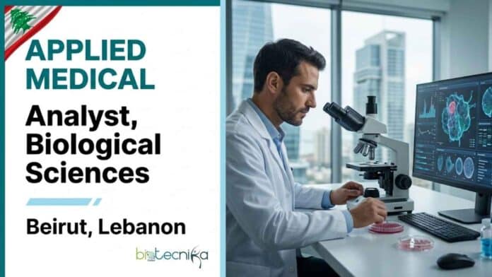 Looking for a biology analyst job? Apply for the Analyst, Biological Sciences position at Applied Medical in Beirut, Lebanon. Explore Applied Medical careers today.