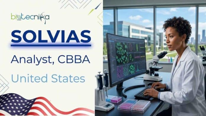 Apply for a Life Sciences Job at Solvias as an Analyst, CBBA in North Carolina, USA. Explore responsibilities and apply today.